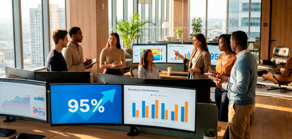 Branding e Performance: Por Que Combinar as Estratégias Acelera o Crescimento 1 Branding e Performance: Por Que Combinar as Estratégias Acelera o Crescimento