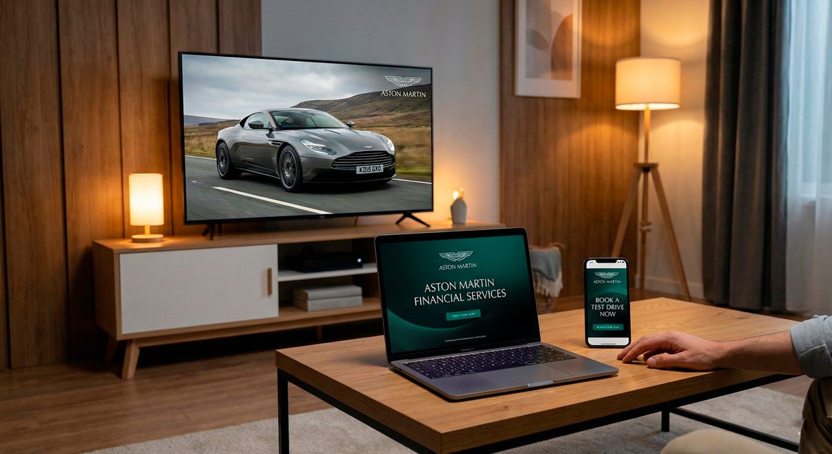 Publicidade multicanal em Smart TV, notebook e celular via mídia programática.